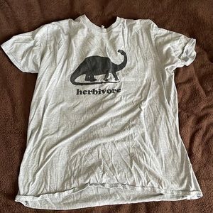 Herbivore dinosaur vegetarian/vegan tshirt